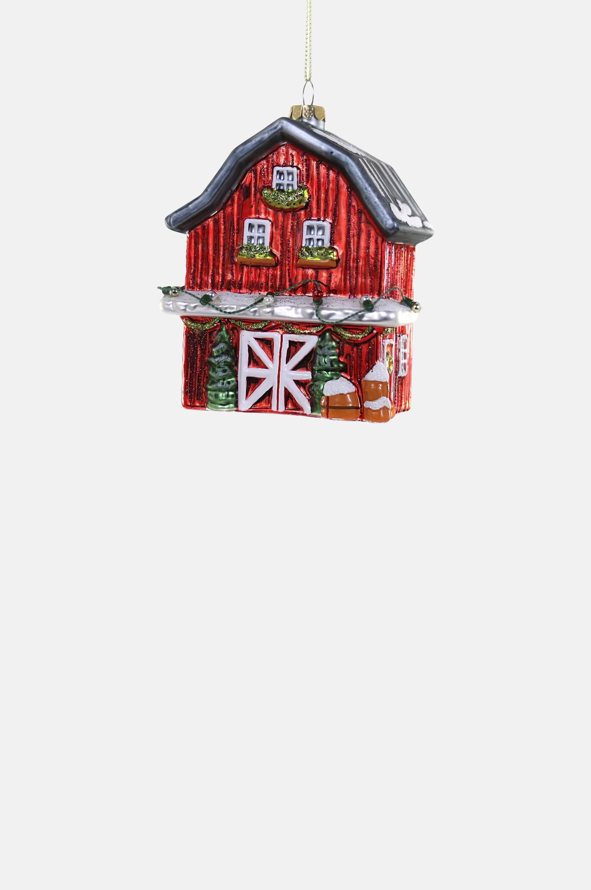 Cody Foster and Co Christmas Barn Ornament.