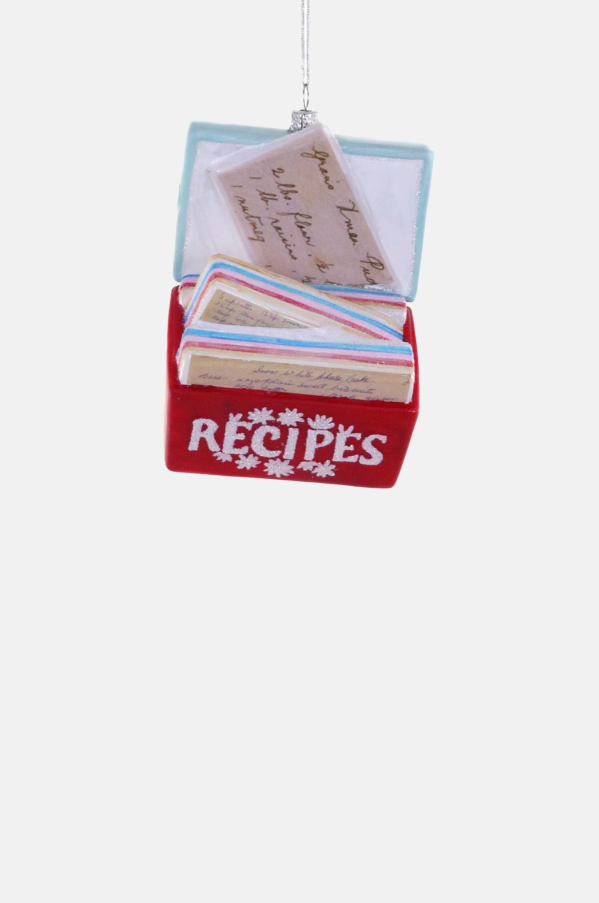 Cody Foster and Co Favorite Recipes Ornament Red.