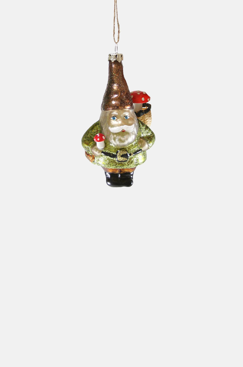Cody Foster and Co Gnome Ornament Olive Coat.