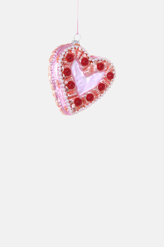 Heart Cake Ornament