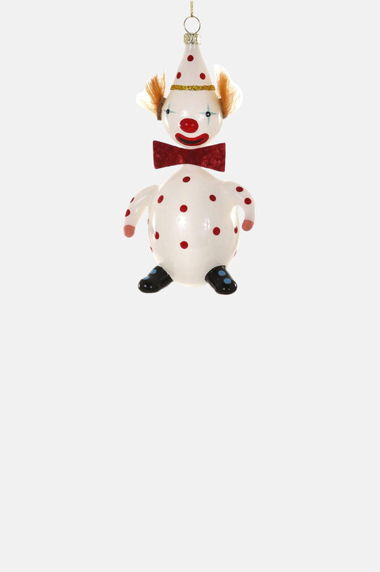 Kitschy Clown Ornament