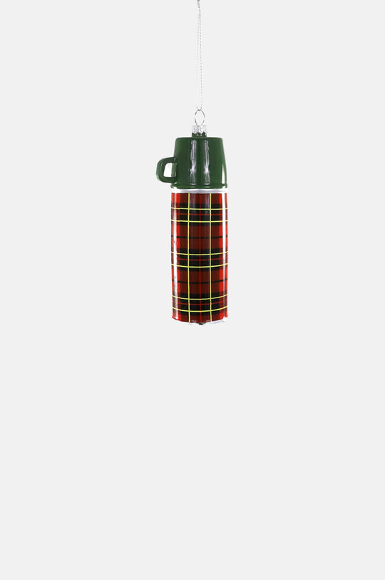 Vintage Thermos Ornament Traditional
