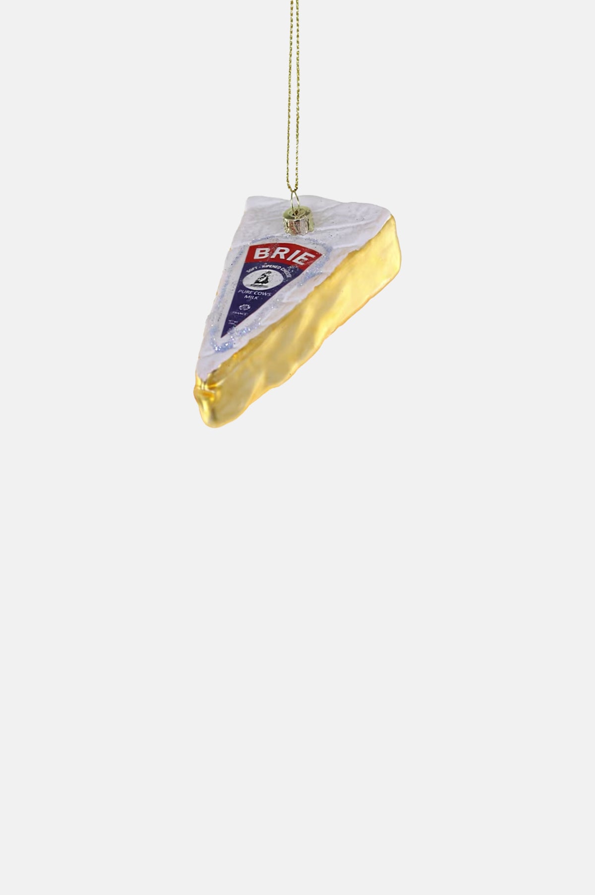 Cody Foster and Co Wedge of Brie Ornament.