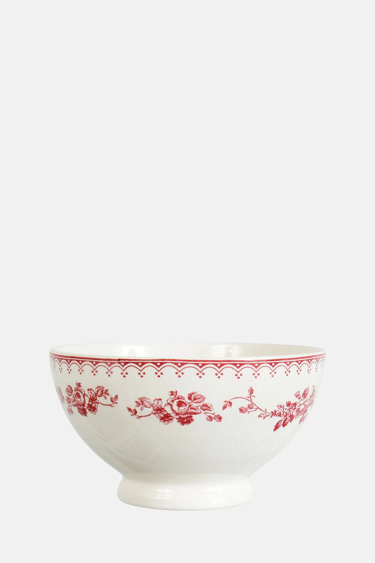 Comptoir de Famille Faustine Bowl Burgundy.