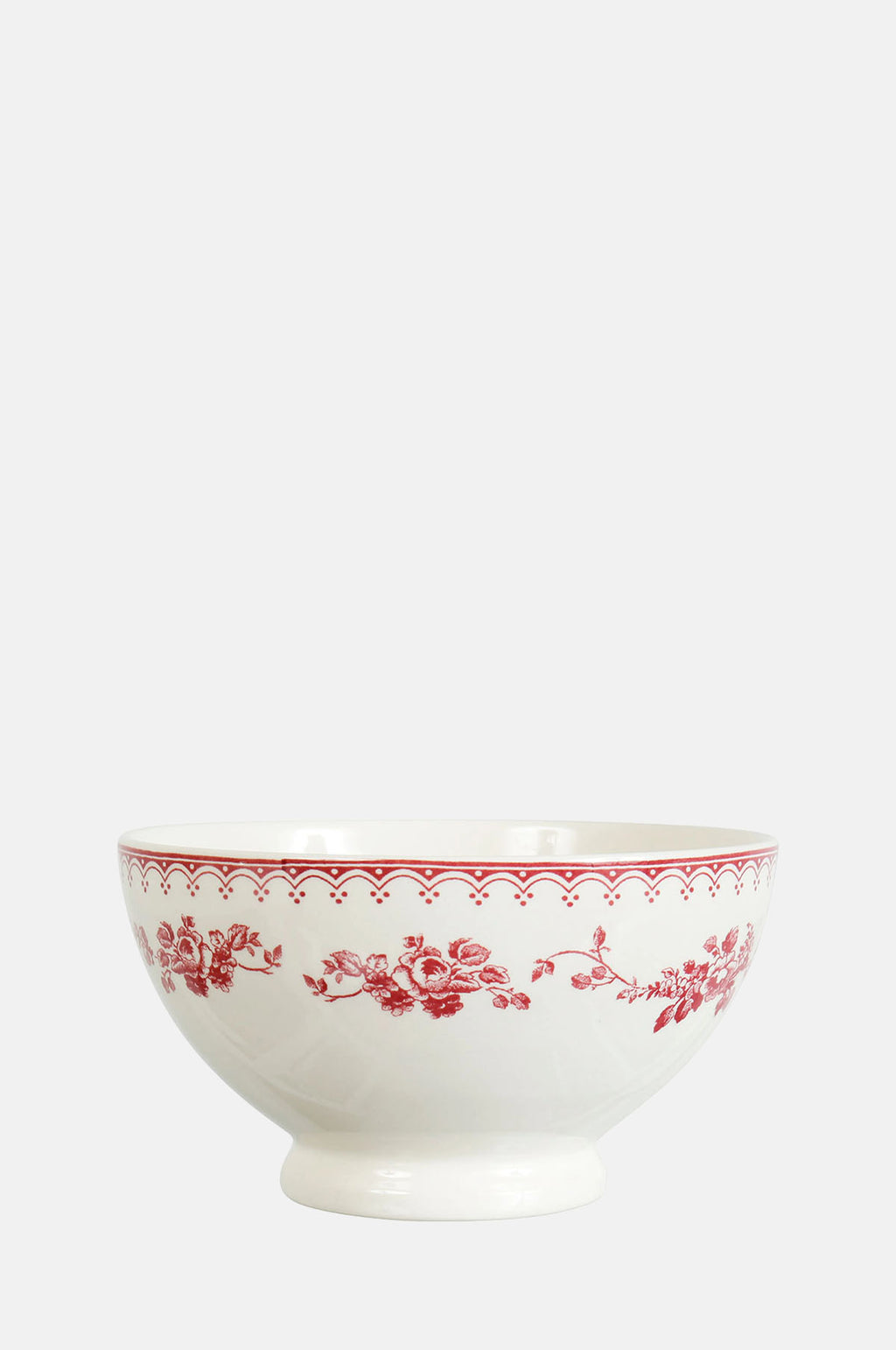 Comptoir de Famille Faustine Bowl Burgundy.