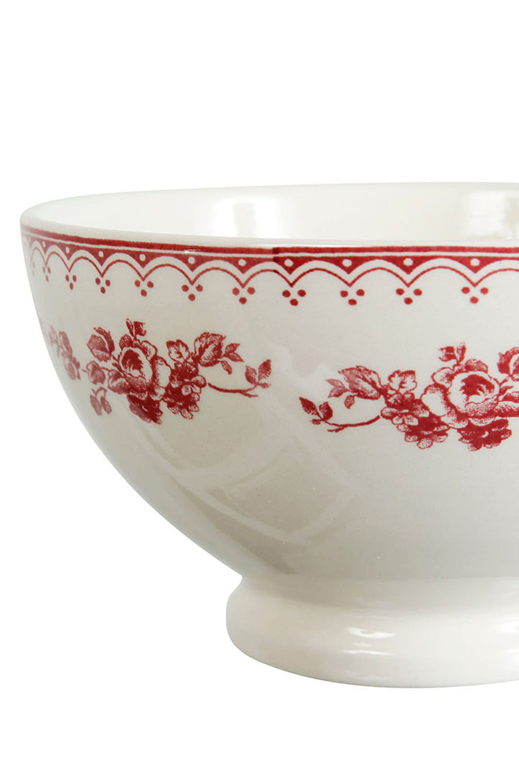 Faustine Bowl Burgundy