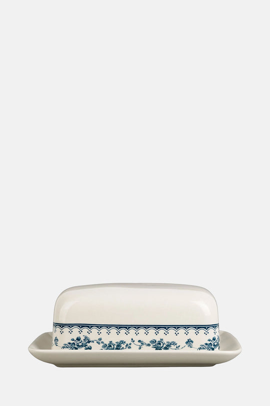 Faustine Butter Dish Old Blue