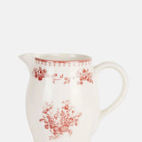 Comptoir de Famille Faustine Jug Burgundy.