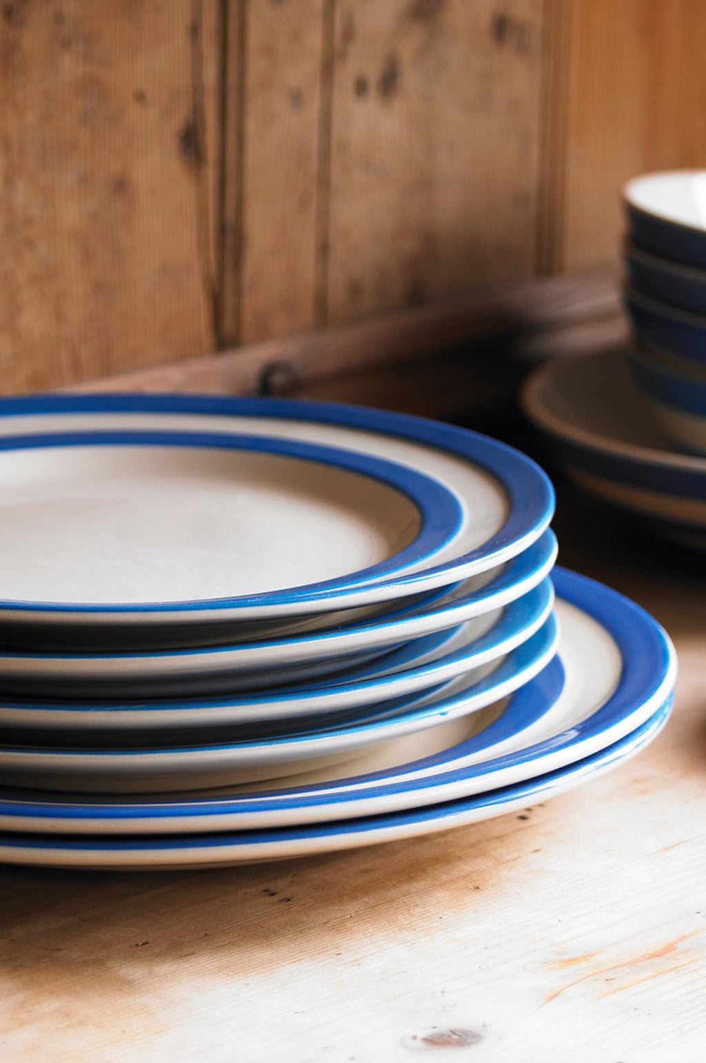 Breakfast Plate Cornish Blue