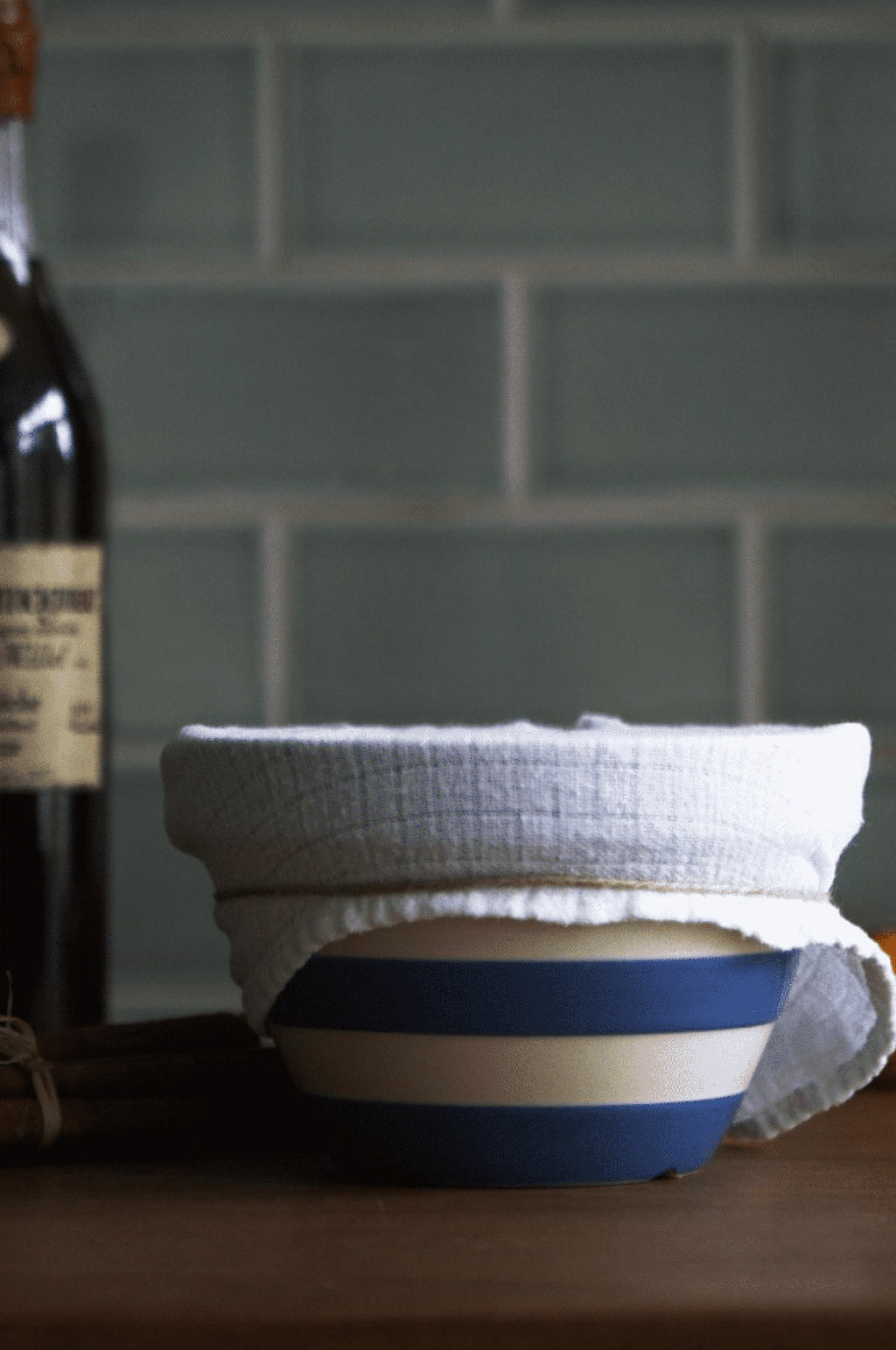 Pudding Basin Cornish Blue