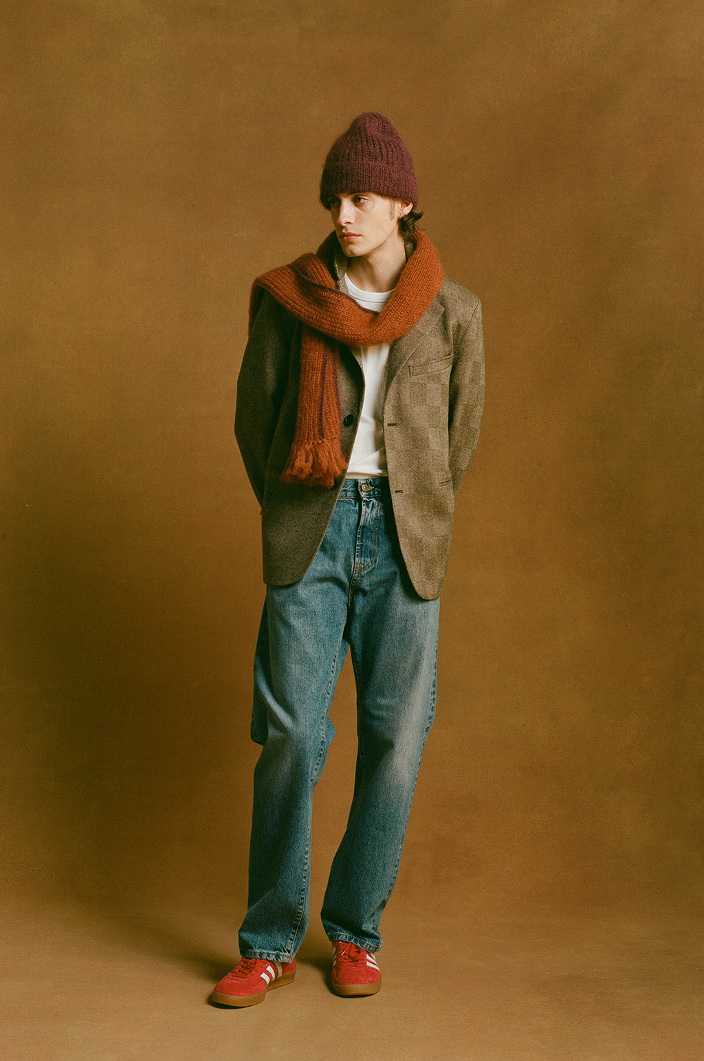 5 Pocket Jean Bleach Wash Indigo