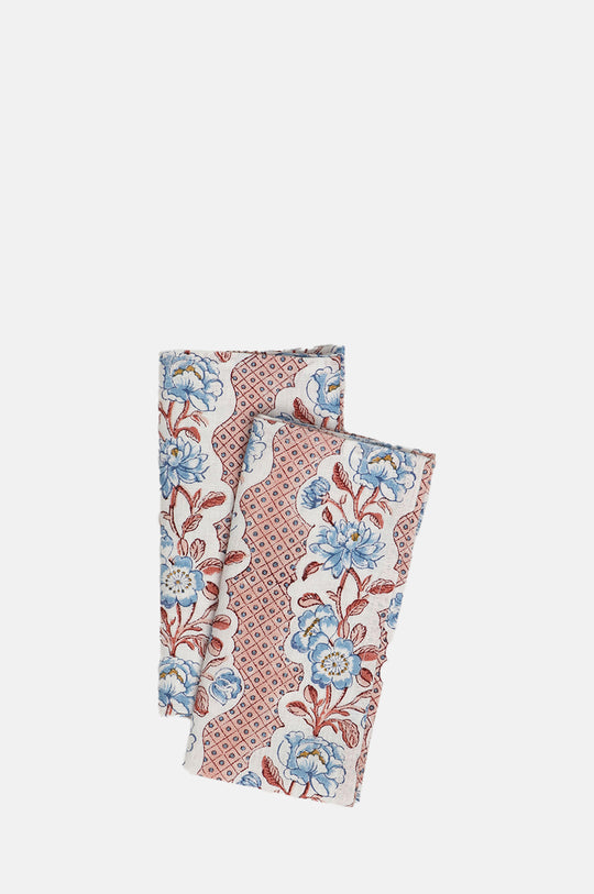 Pink Blooming Trellis Napkin Set of 2