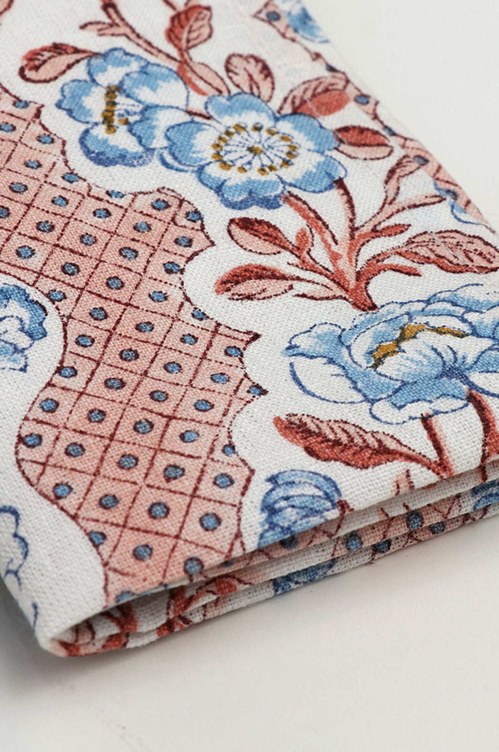 Pink Blooming Trellis Napkin Set of 2