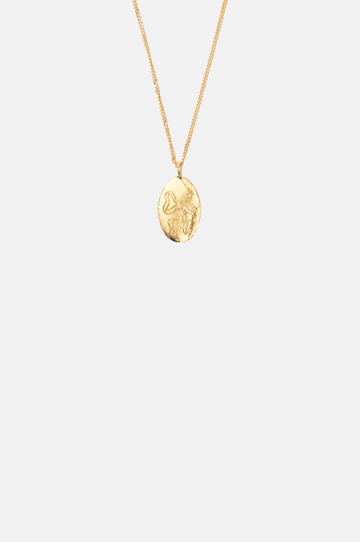 Cristina Junquero Cordelia 50cm Necklace Gold.