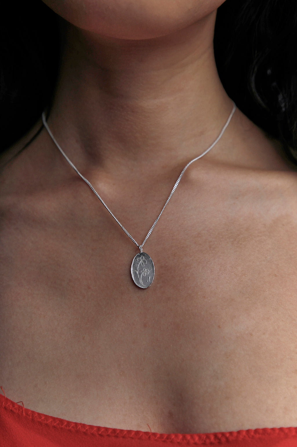 Cordelia 50cm Necklace Silver