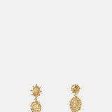 Cristina Junquero Mariana Earrings Gold.