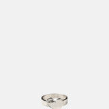 Cristina Junquero The Crush Ring Silver.