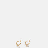 Cristina Junquero Victoria Earrings Gold.