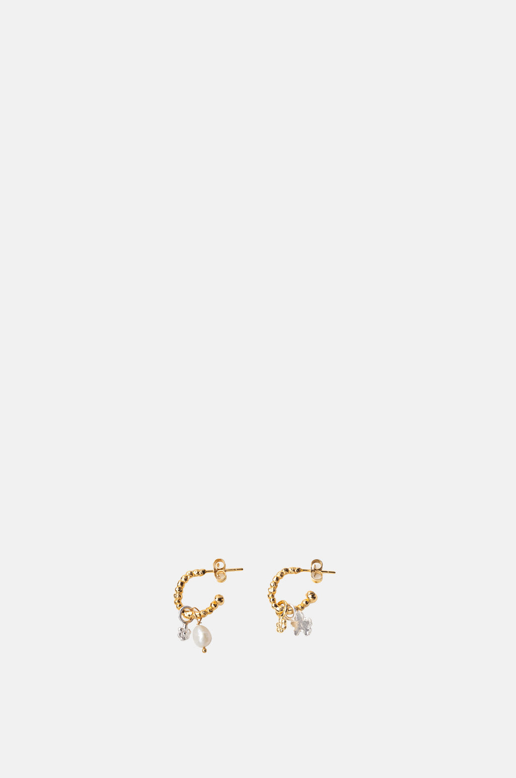 Cristina Junquero Victoria Earrings Gold.