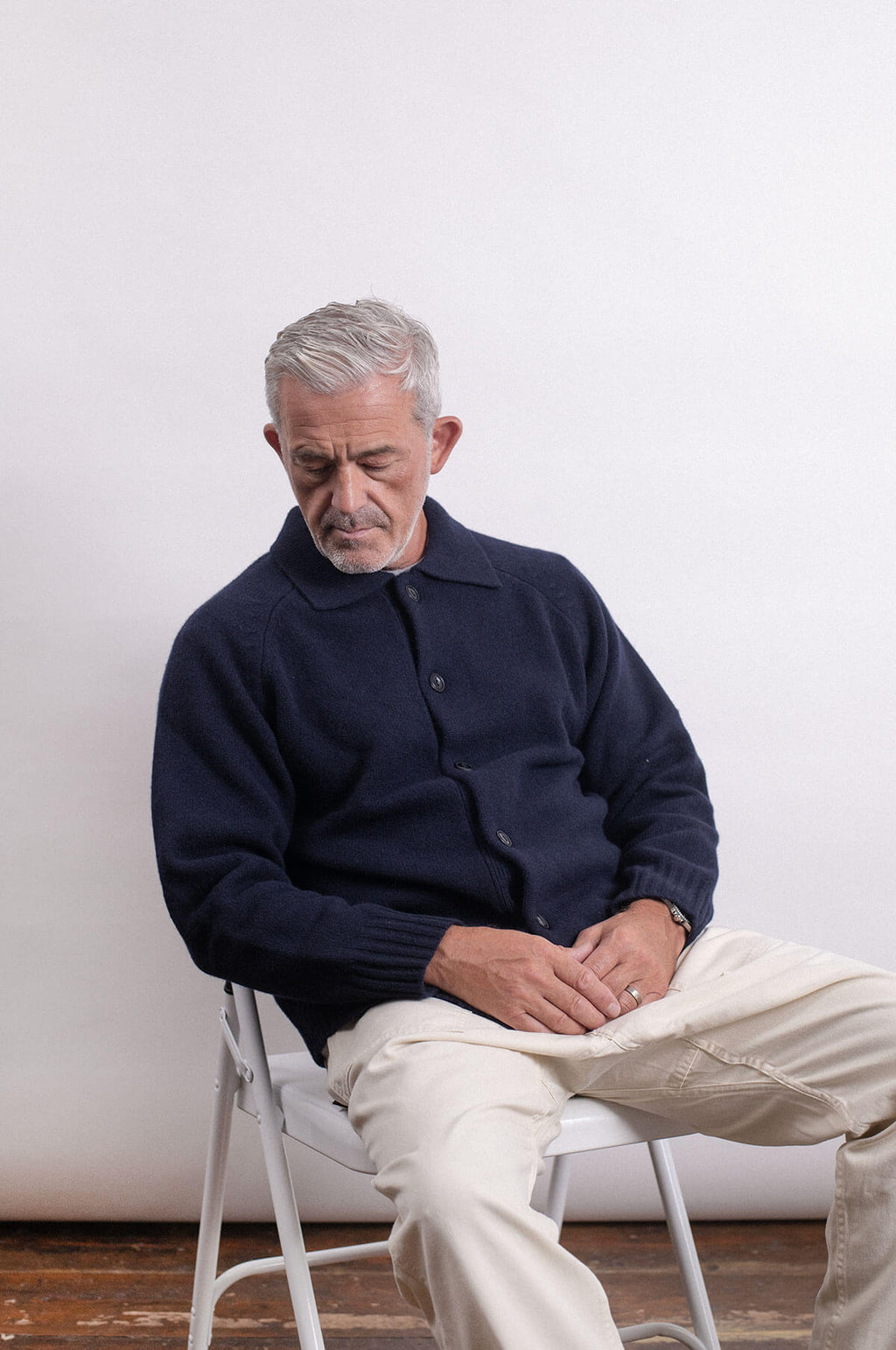 Adams Cardigan Navy