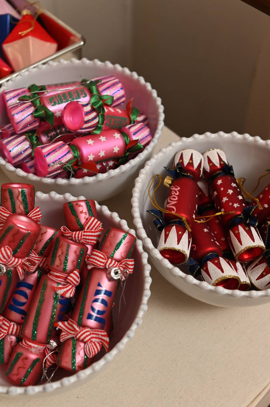 Christmas Cracker Ornament Joy