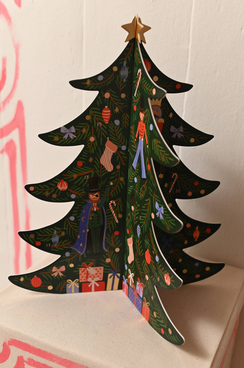 Christmas Tree Advent Calendar