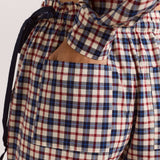 Aletta Pj Set Flannel Cherry Navy Check