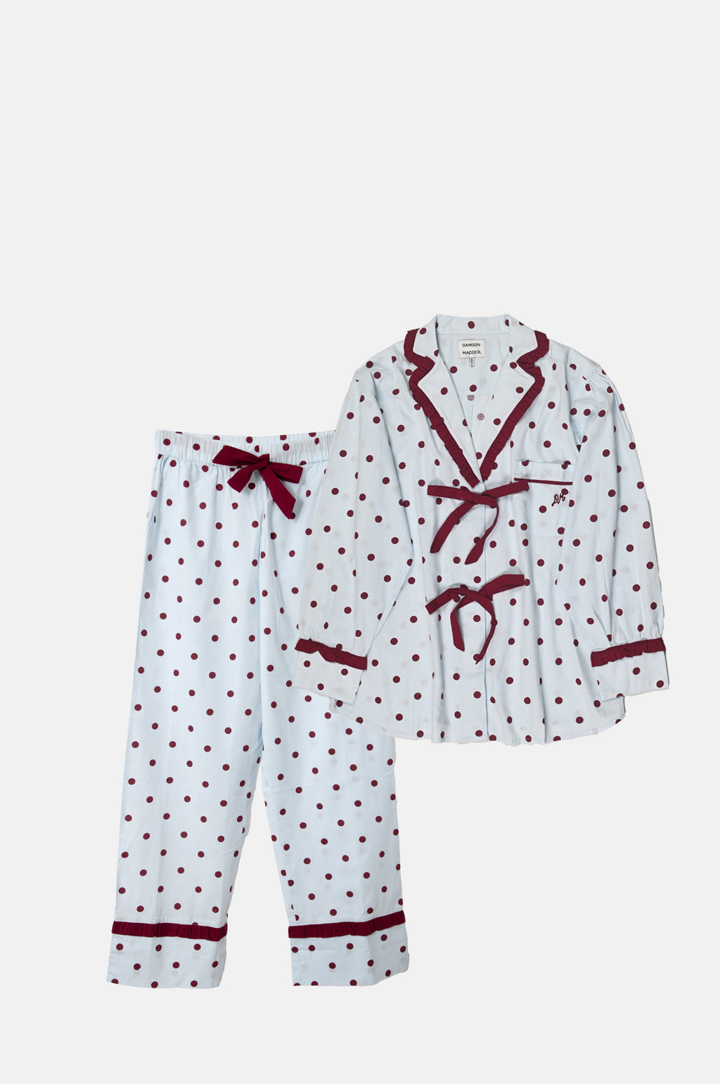 Damson Madder Antonia PJ Set Polka Dot.