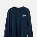 Damson Madder Antonyms LS Graphic Tee Navy.
