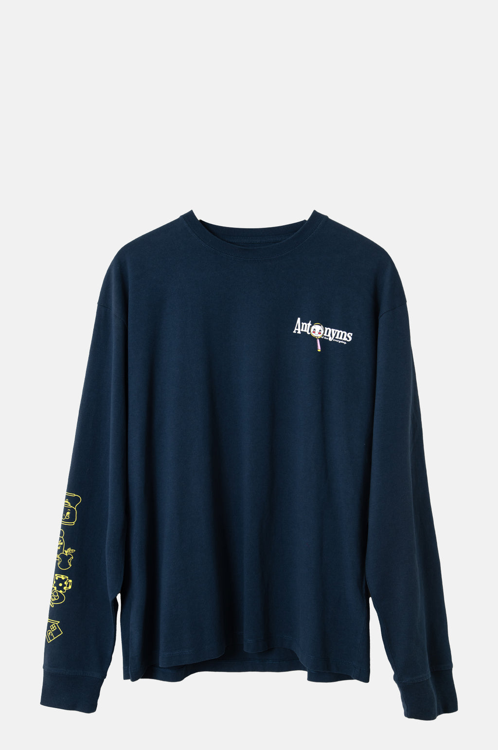Damson Madder Antonyms LS Graphic Tee Navy.