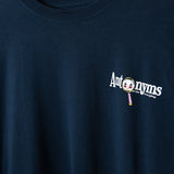 Antonyms LS Graphic Tee Navy