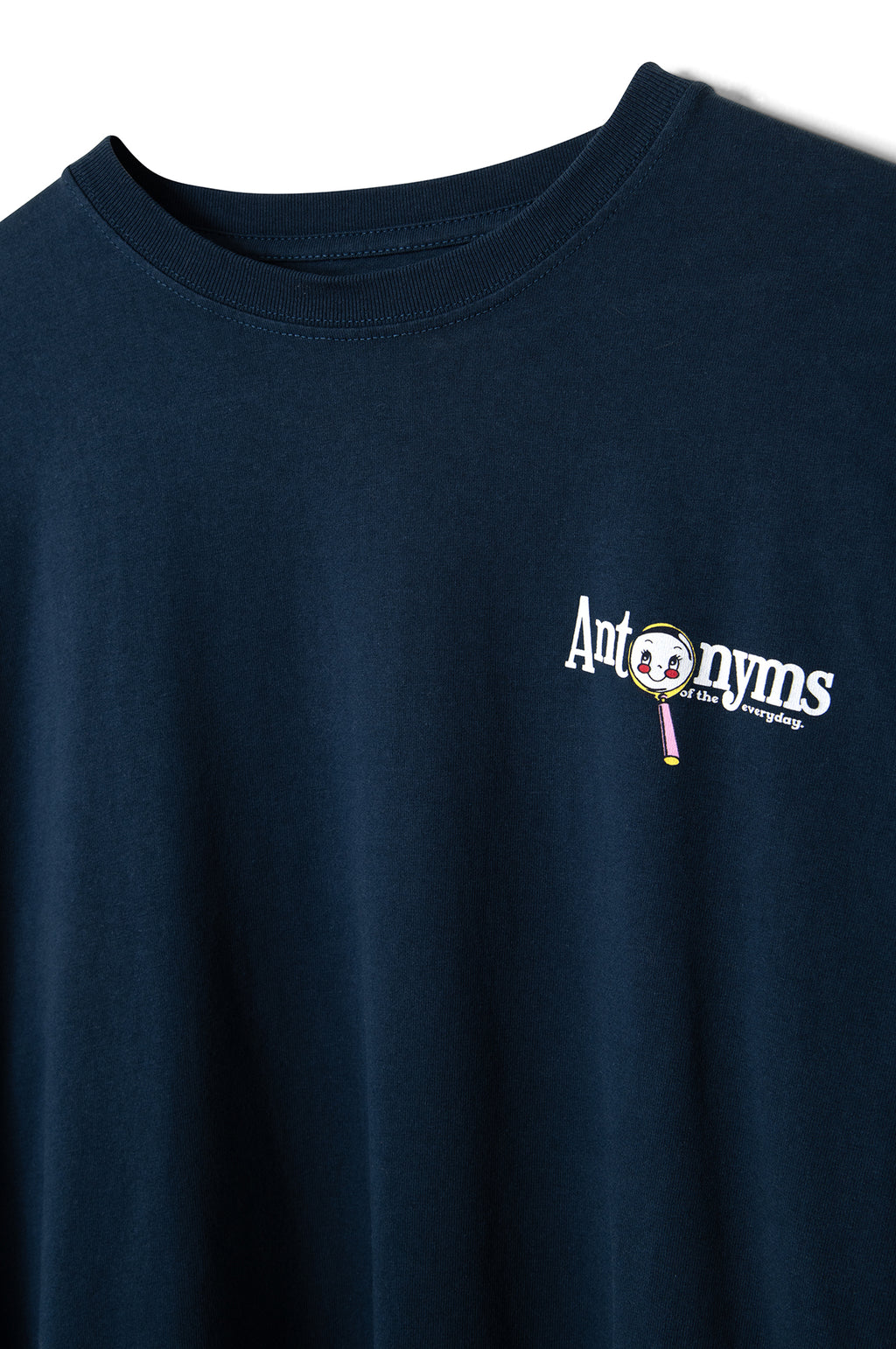 Antonyms LS Graphic Tee Navy