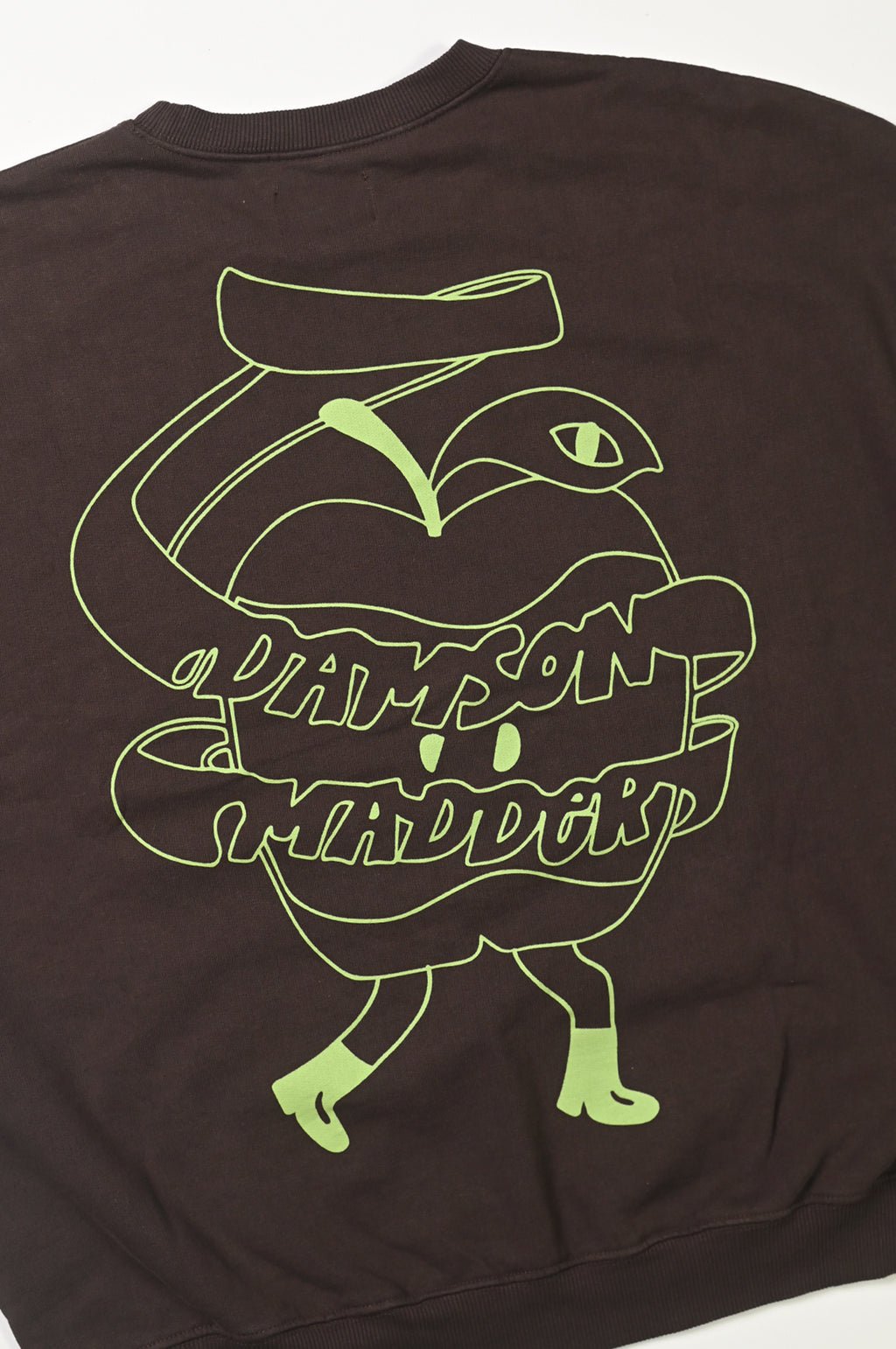 Apple Peel Sweatshirt Choc