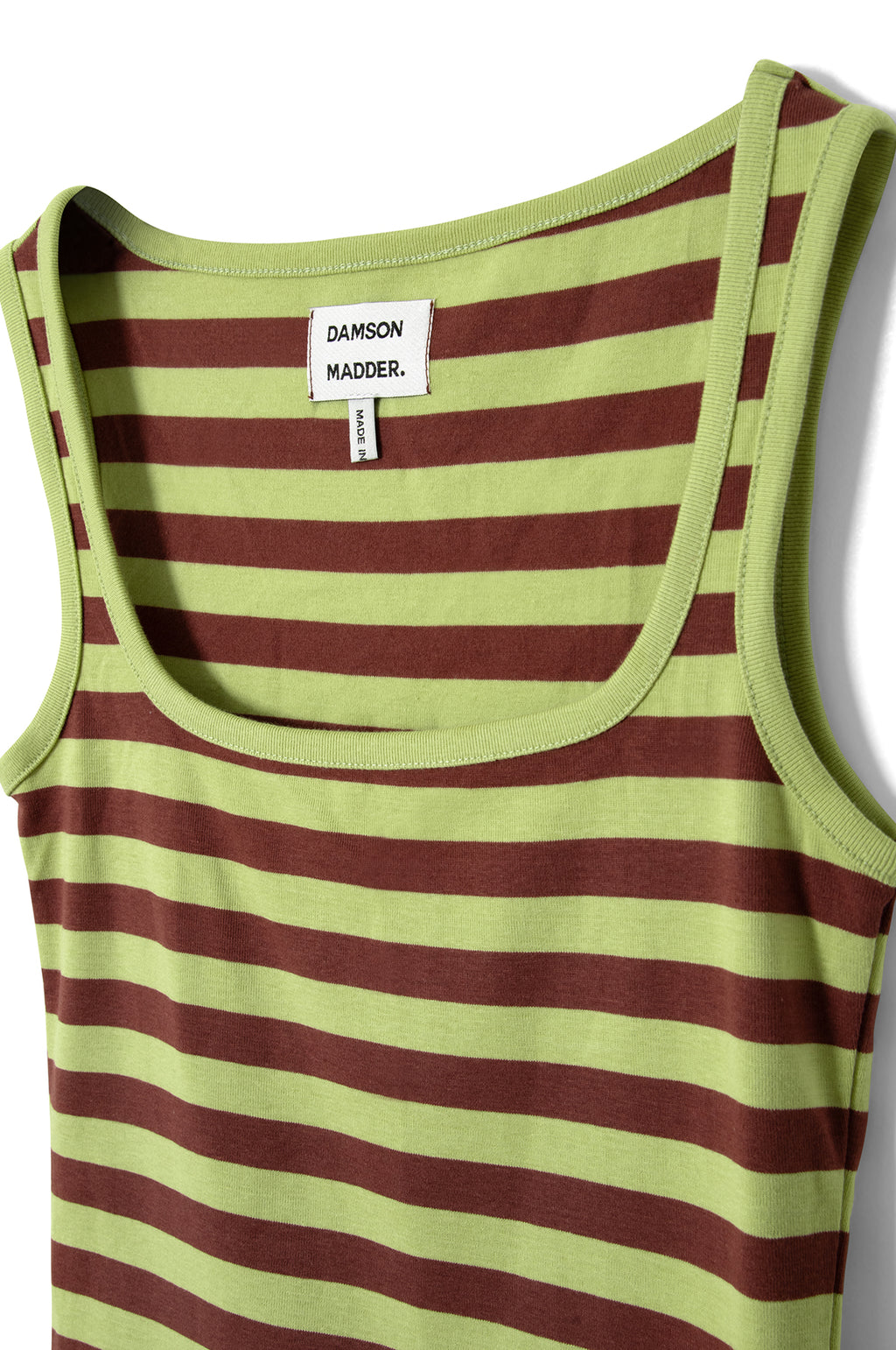 Avielle Tank Green Stripe