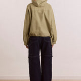 Blake Hooded Top Sage