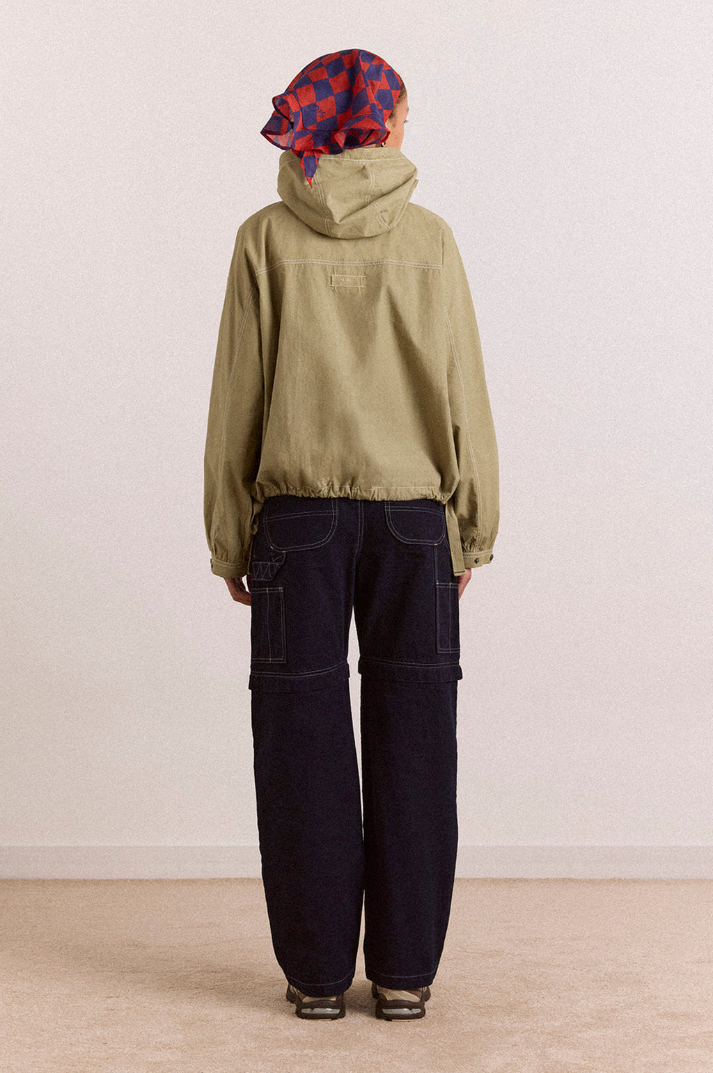 Blake Hooded Top Sage