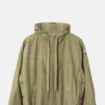 Damson Madder Blake Hooded Top Sage.