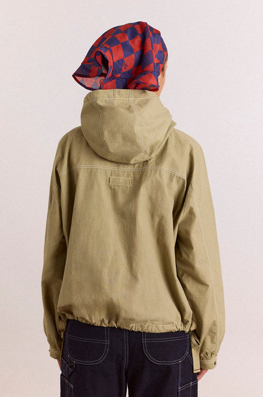 Blake Hooded Top Sage