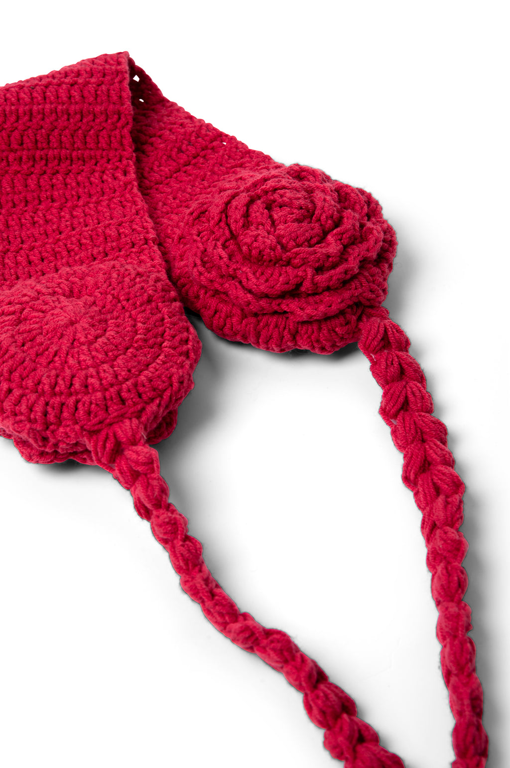 Crochet Earmuffs Red