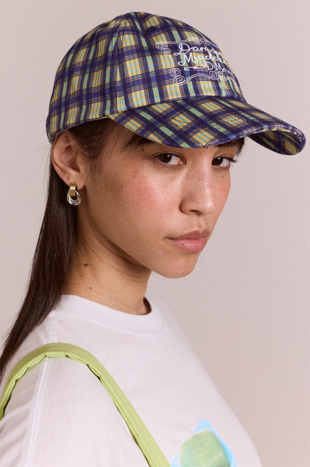 Damson Madder Cap Tomboy Check