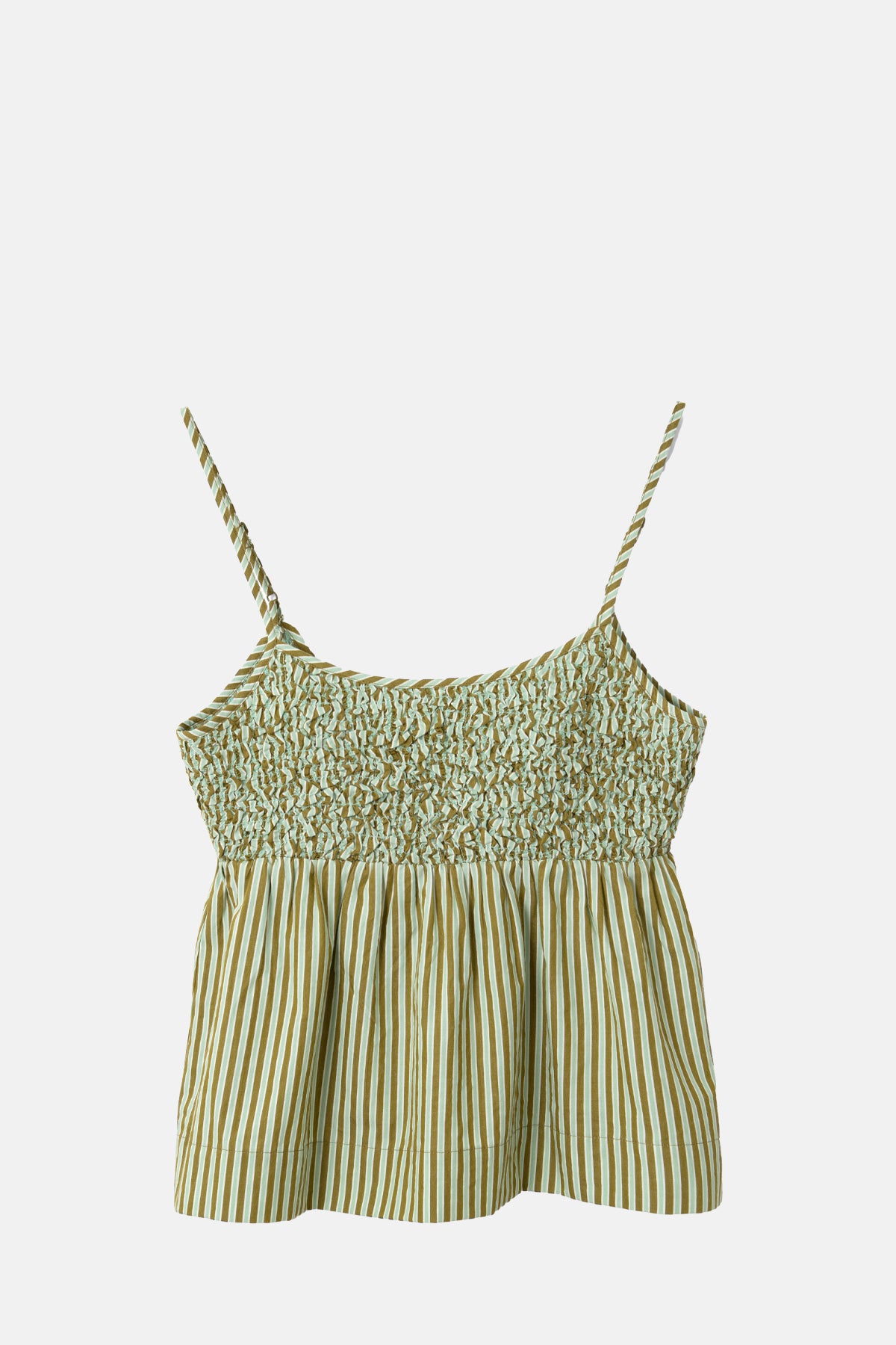 Damson Madder Dinah Cami Basil Stripe.