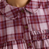 Elio PJ Set Berry Lilac Check