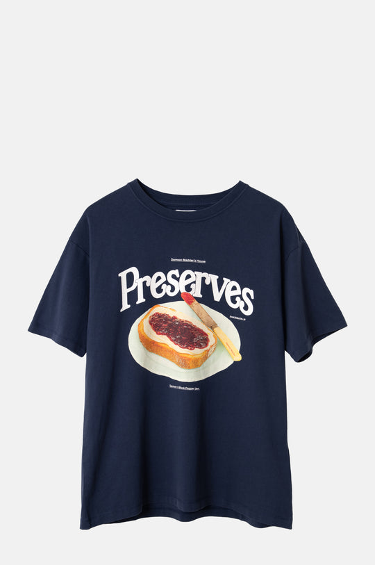 House Preserves SS Graphic Tee Blue