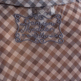 Hudson Midi Dress Sheer Willow Gingham