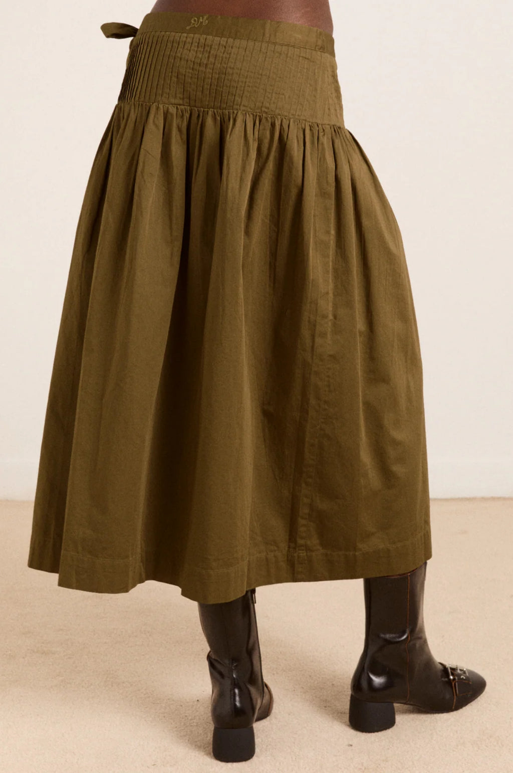 Josie Midi Skirt Olive