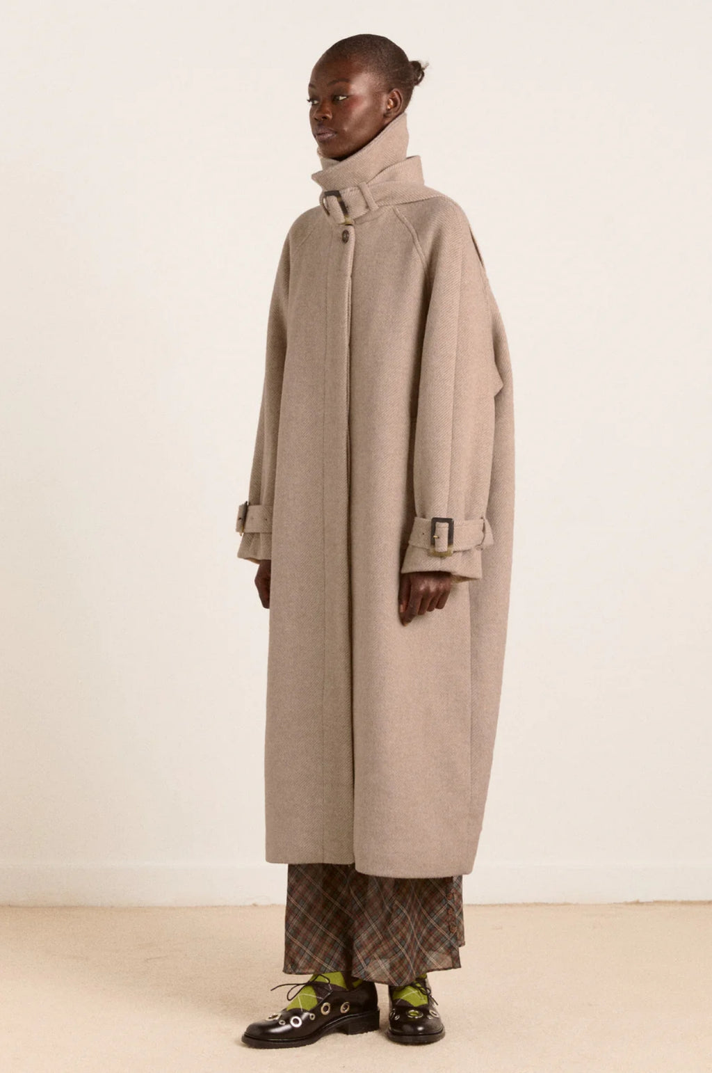 Jude Wool Coat Grey