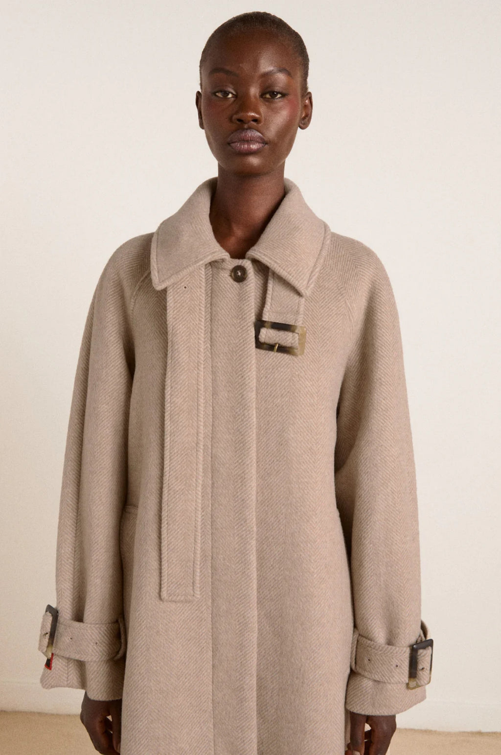 Jude Wool Coat Grey