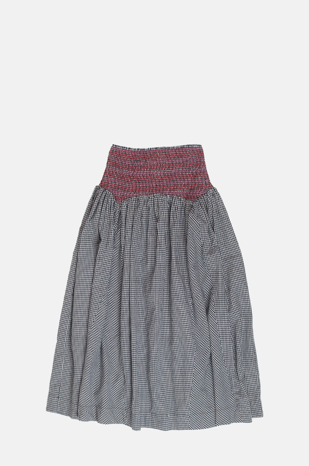 Damson Madder Layla Godet Midi Skirt.