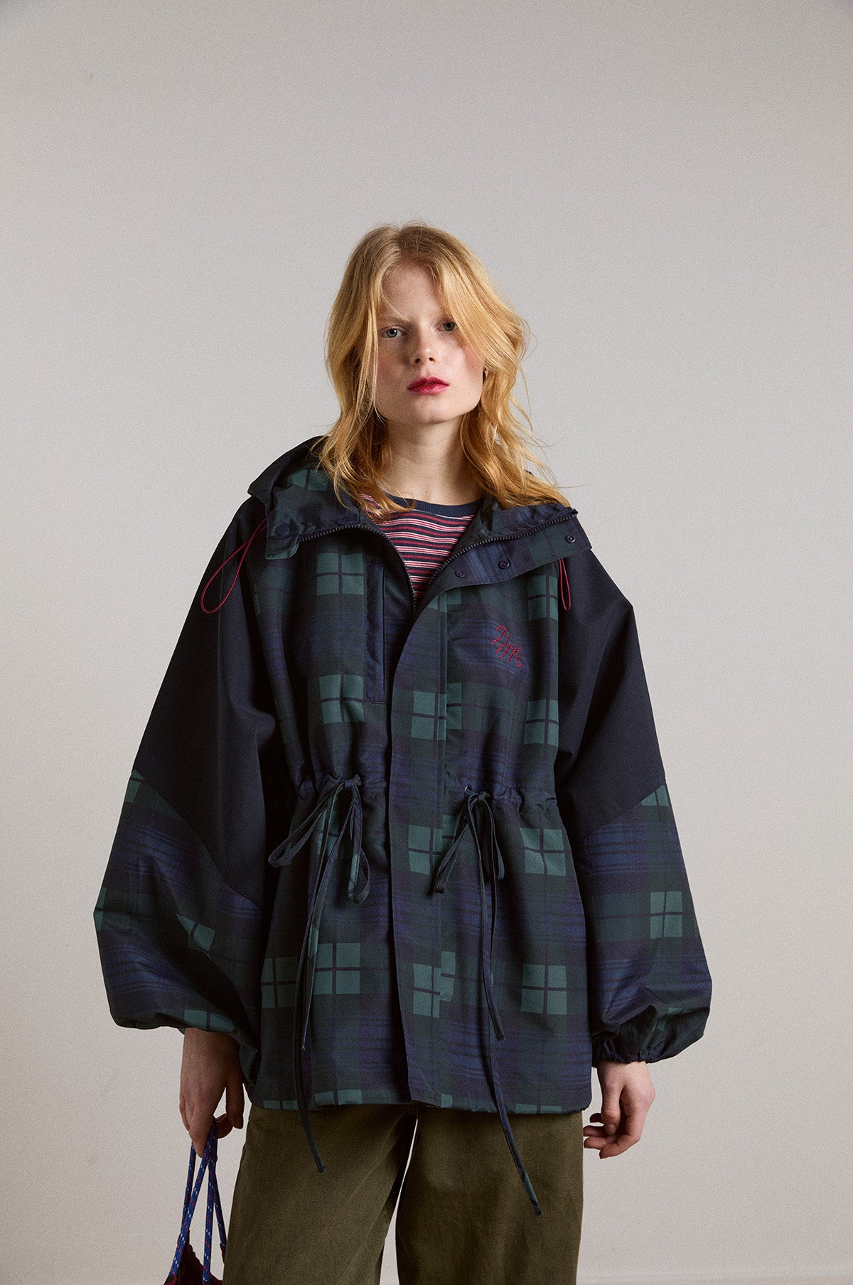 ジャケット・アウター madder madder DANSHARI NAVY BLAZAR jennifer puffer - bow stitch – Damson Madder