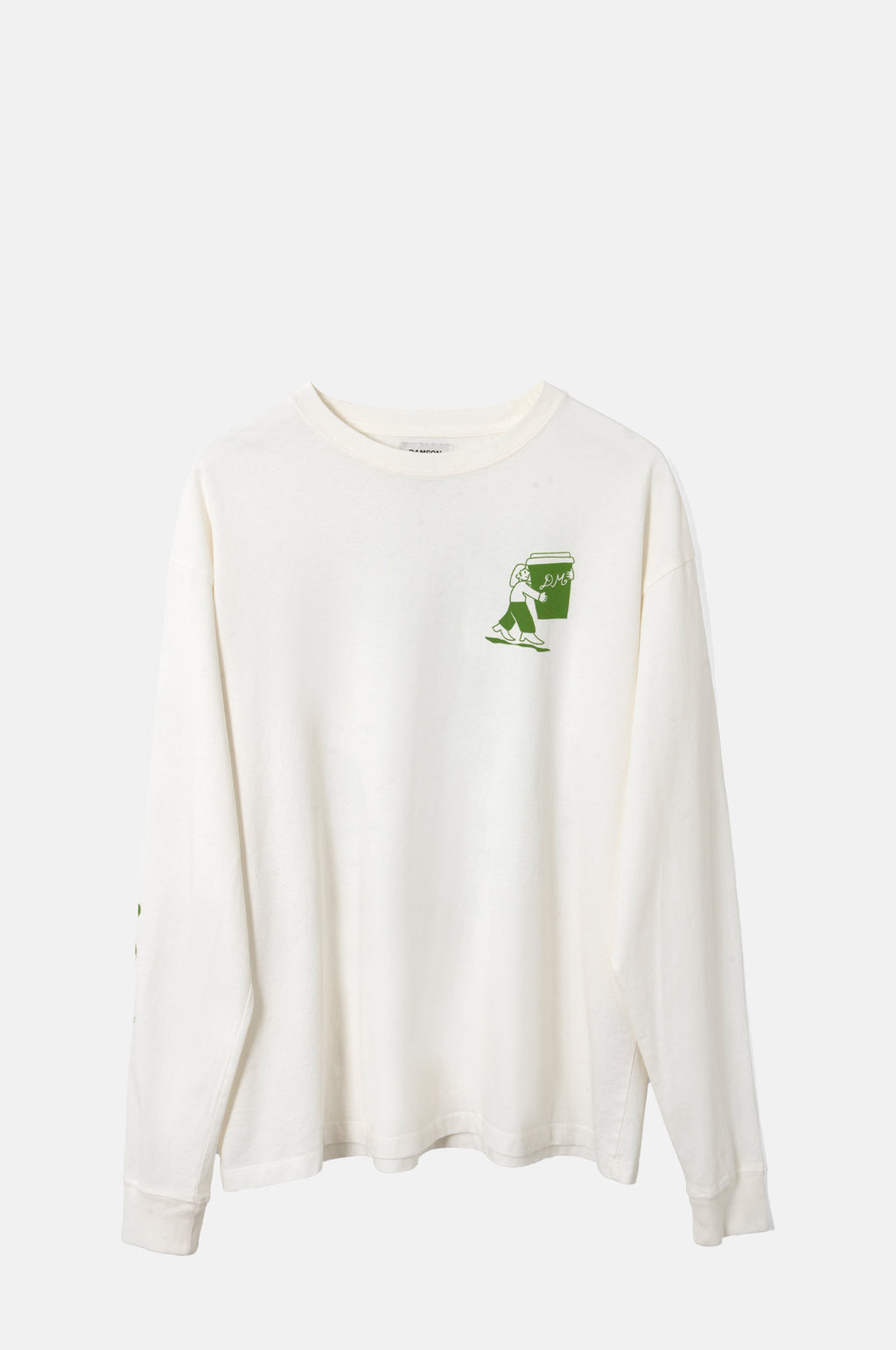 Damson Madder Matcha Moments LS Tee Ecru.